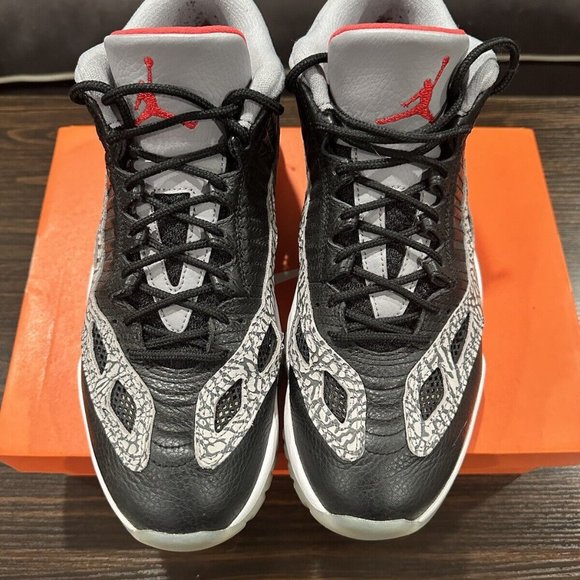 Size 10.5 - Jordan 11 Low Retro IE Black Cement 2020 main image 4